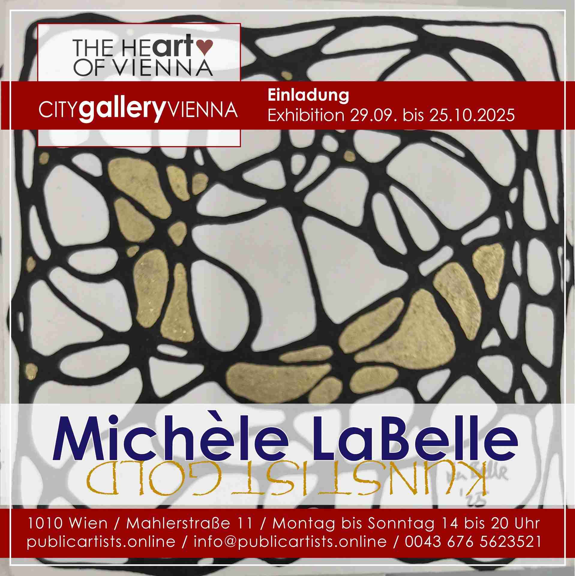 Michèle LaBelle zeigt KUNST IST GOLD