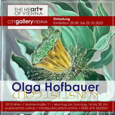 Olga Hofbauer shows KUNST IST GOLD