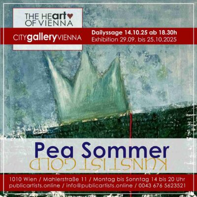 Pea Sommer zeigt KUNST IST GOLD