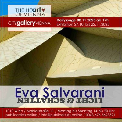 Eva Salvarani shows LIGHT & SHADOW