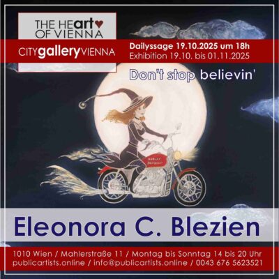 Eleonora C. Blezien in der CITYgalleryVIENNA