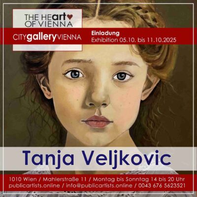 Tanja Veljkovic in the CITYgalleryVIENNA