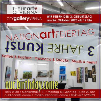 3. Geburtstag der CITYgalleryVIENNA