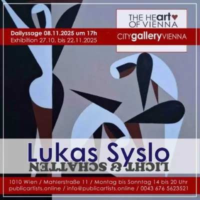Lukas Syslo montre LUMIÈRE & OBSCURITÉ