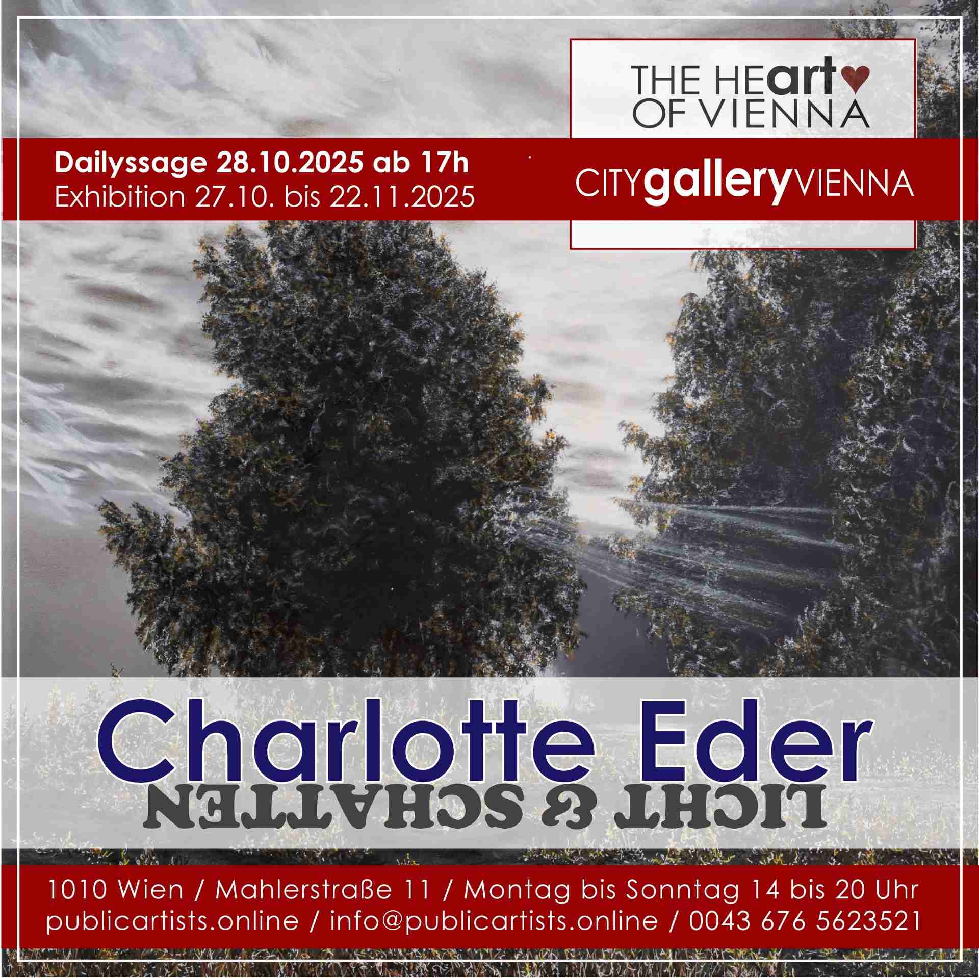 Charlotte Eder ukazuje LICHT & SCHATTEN