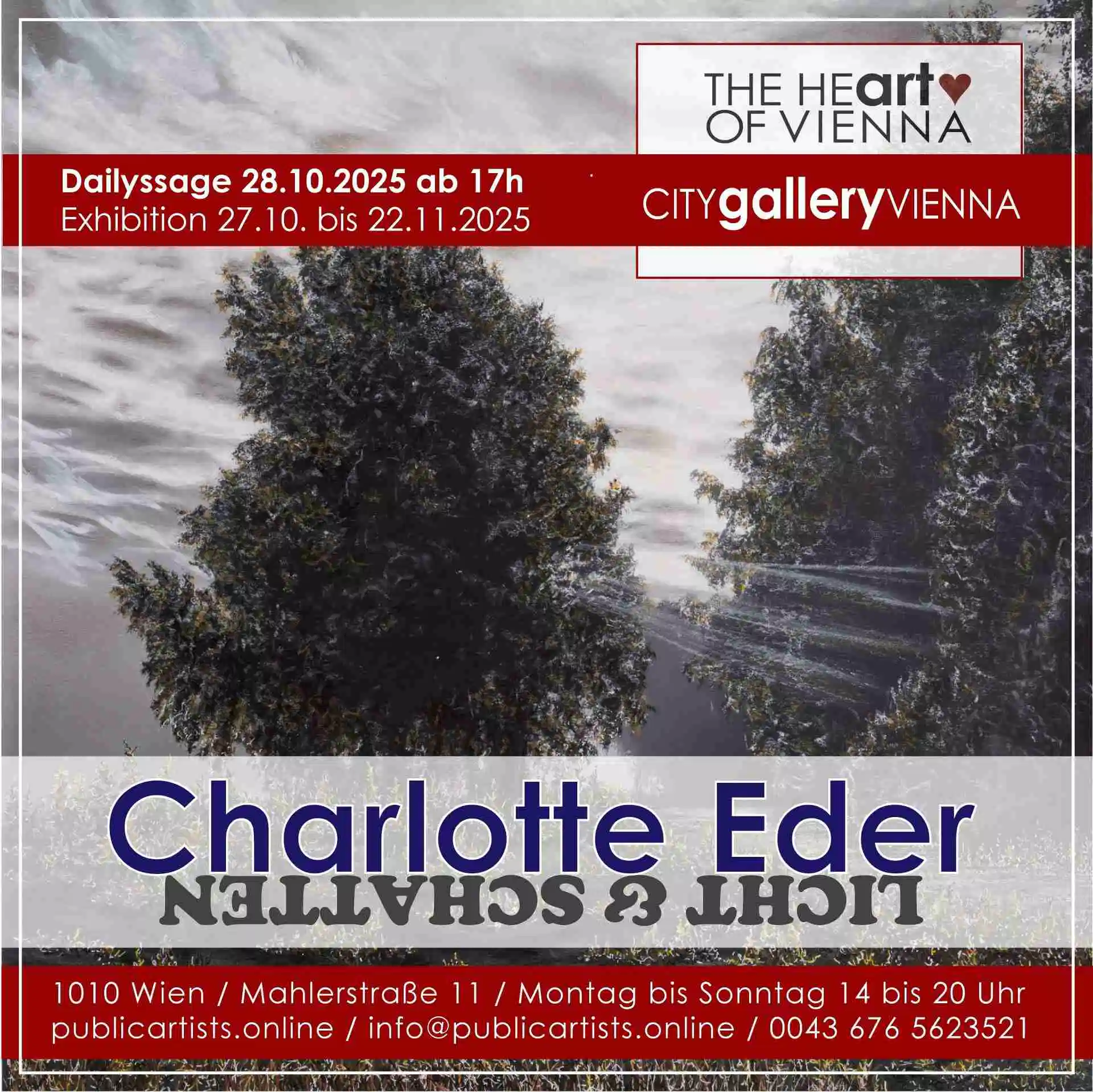 Charlotte Eder ukazuje LICHT & SCHATTEN