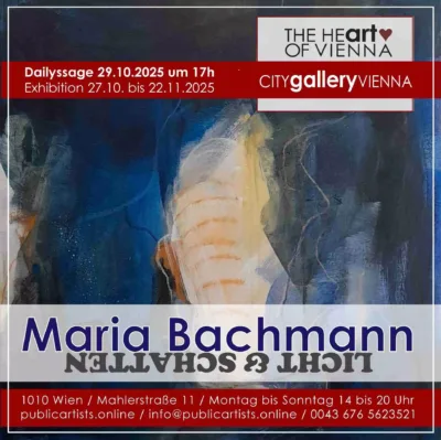 Maria Bachmann shows LICHT & SCHATTEN