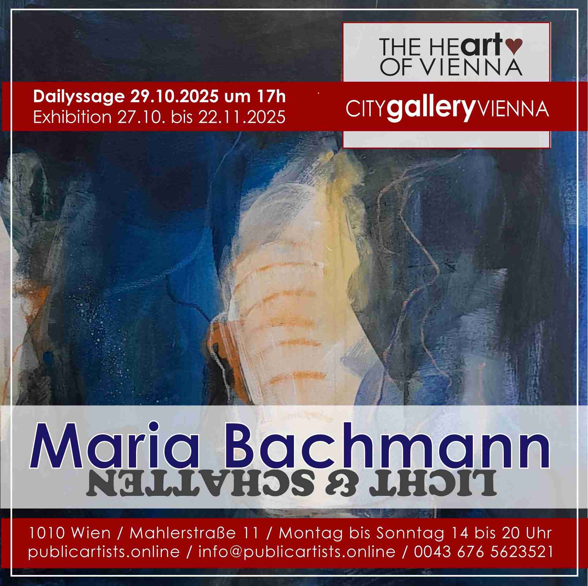 Maria Bachmann mutatja LICHT & SCHATTEN