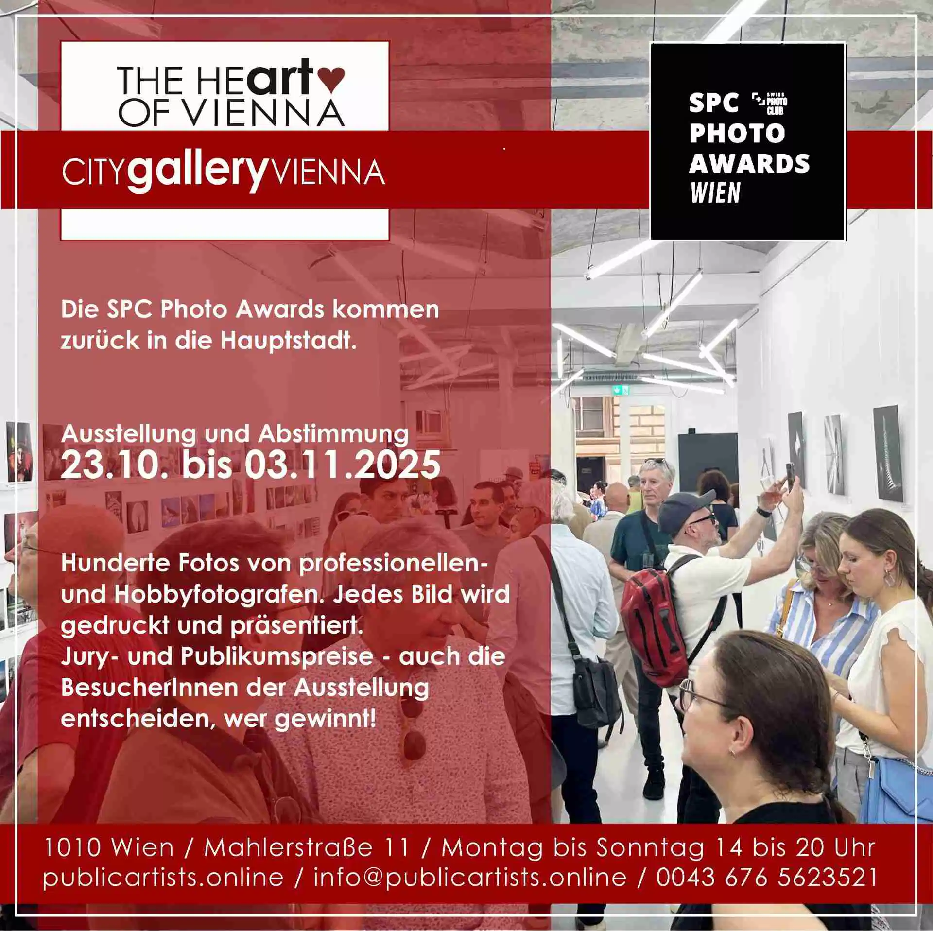 SPC Award in the CITYgalleryVIENNA