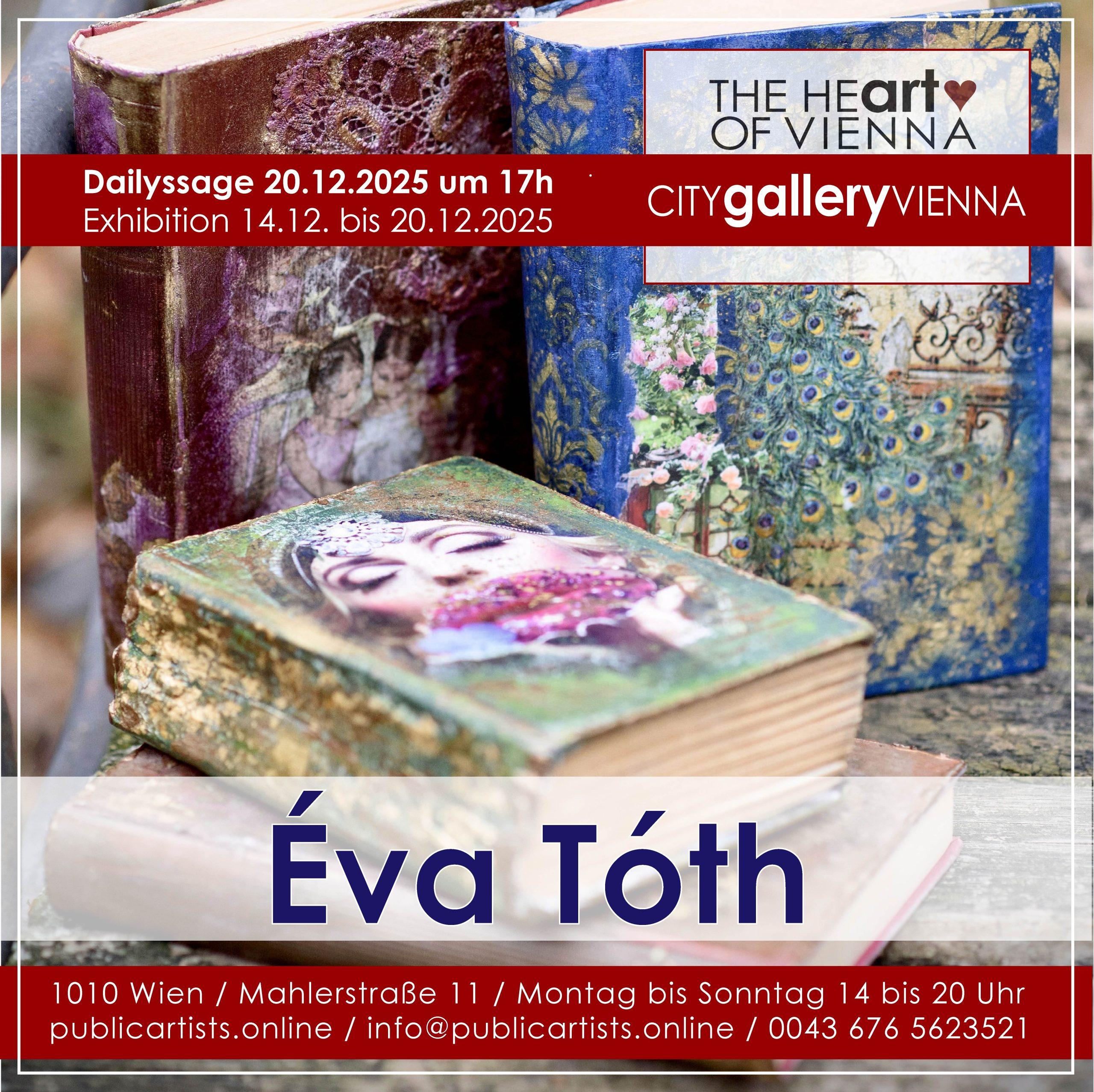 Éva Tóth CITYgalleryVIENNA'da