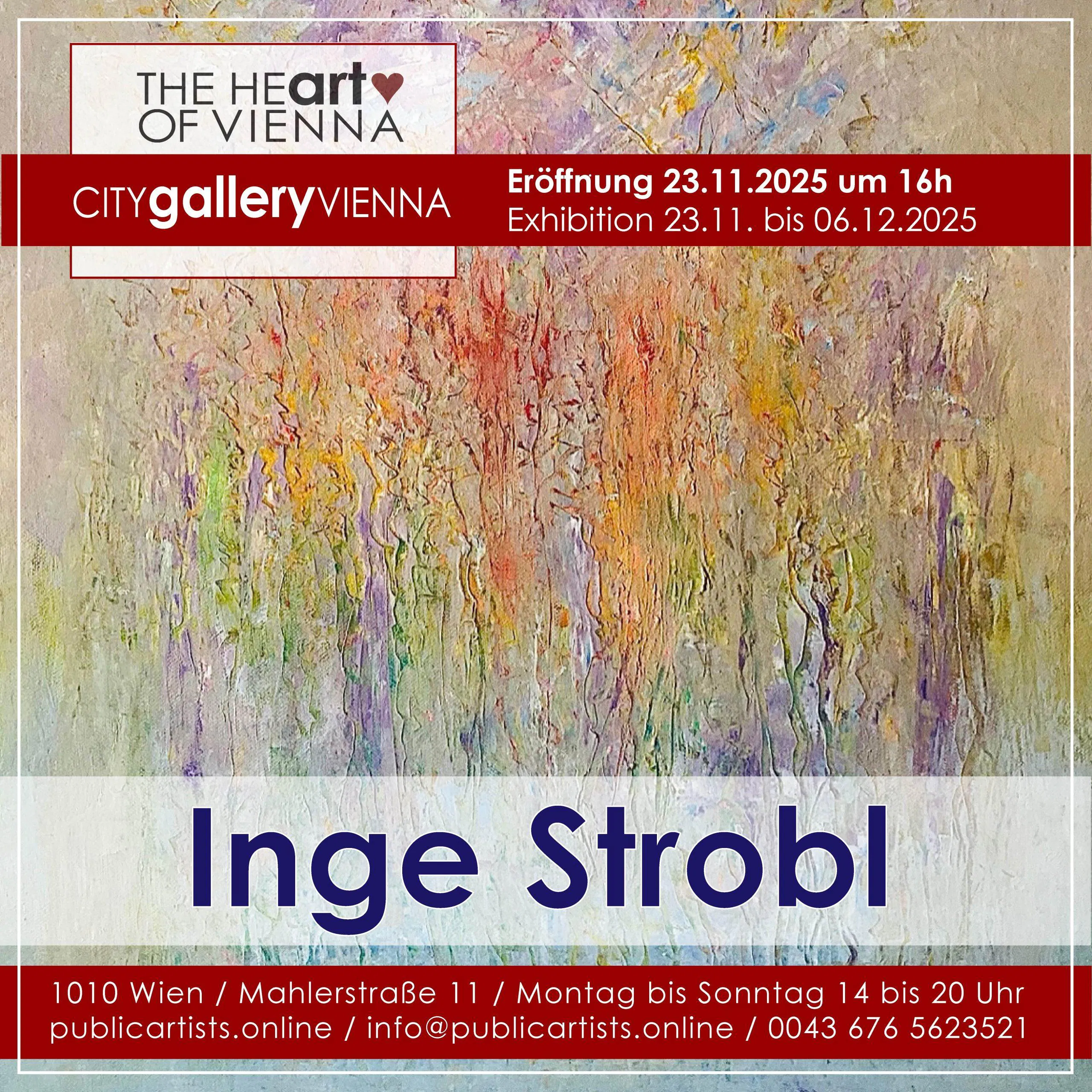 Inge Strobl v CITYgalleryVIENNA