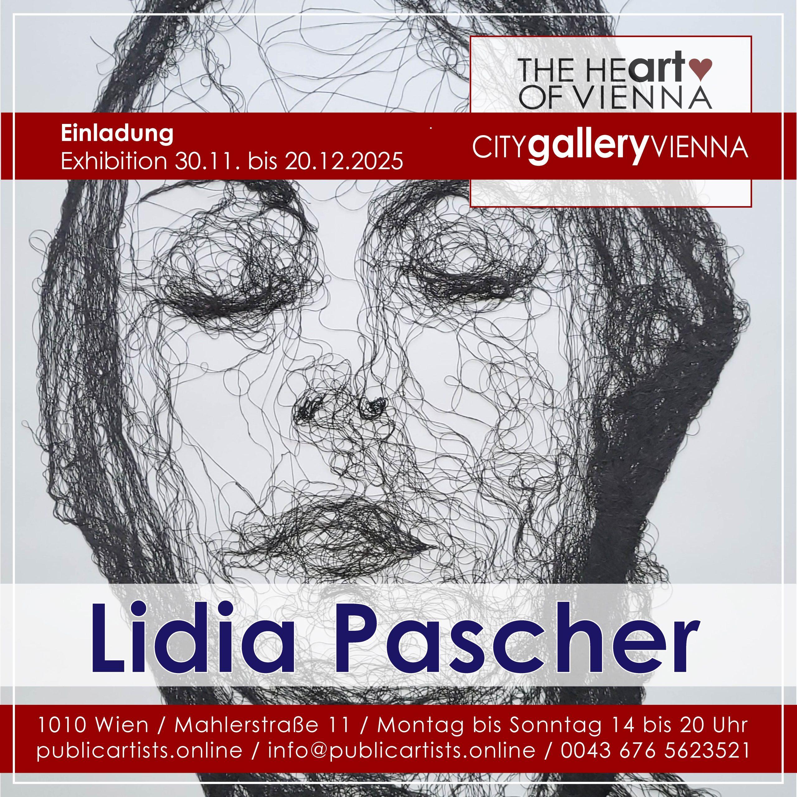 Lidia Pascher in der CITYgalleryVIENNA