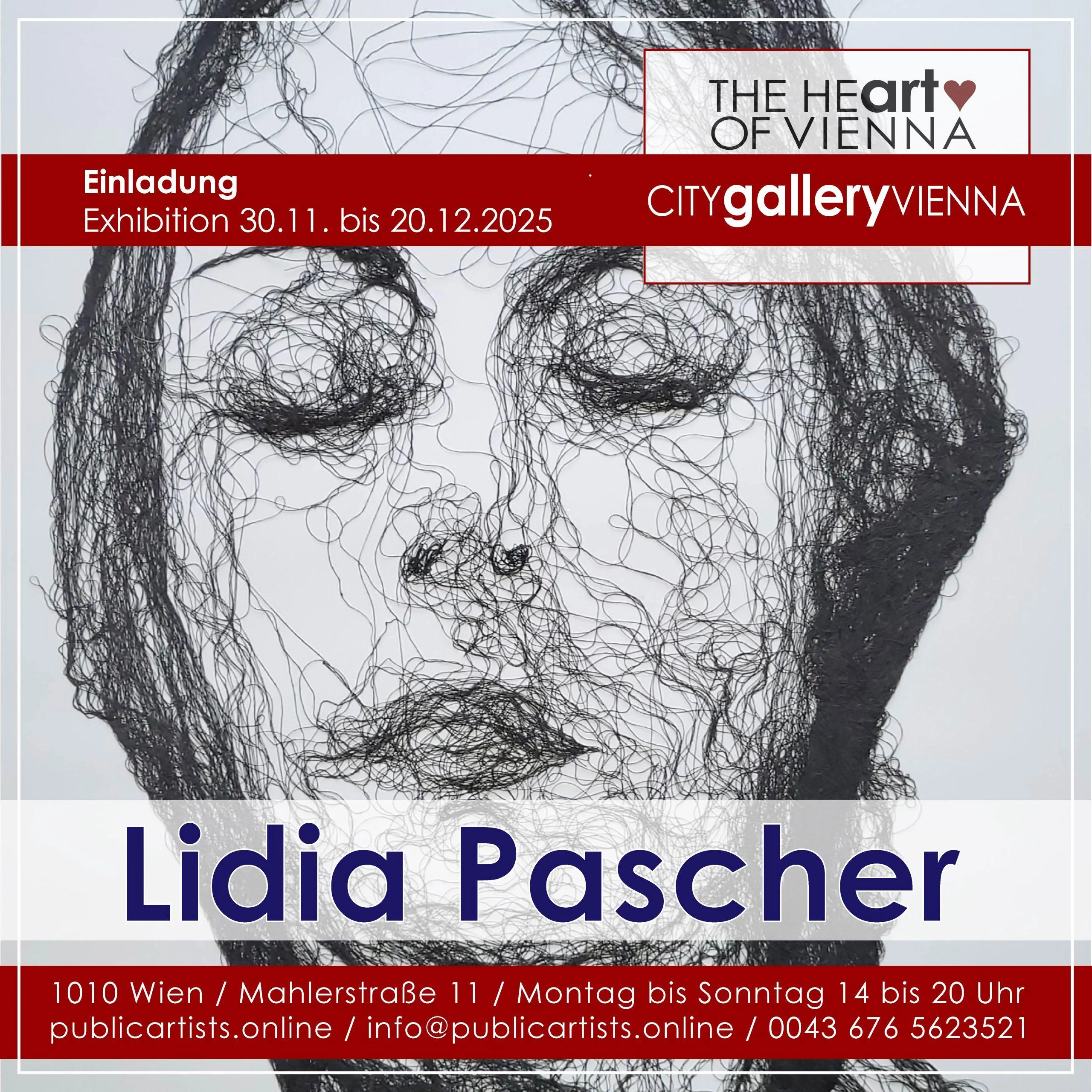 Lidia Pascher a CITYgalleryVIENNA-ban