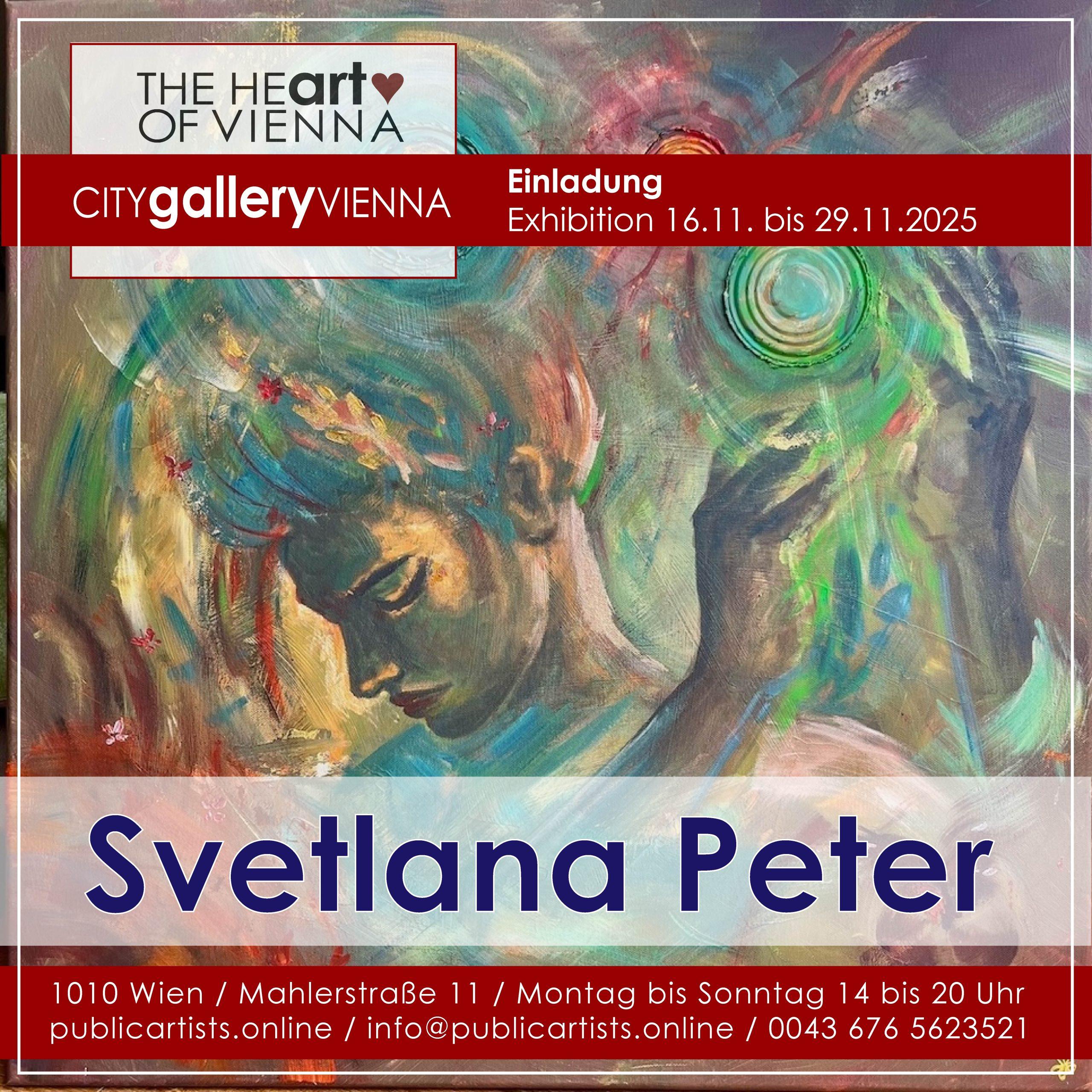 Svetlana Peter v CITYgalleryVIENNA