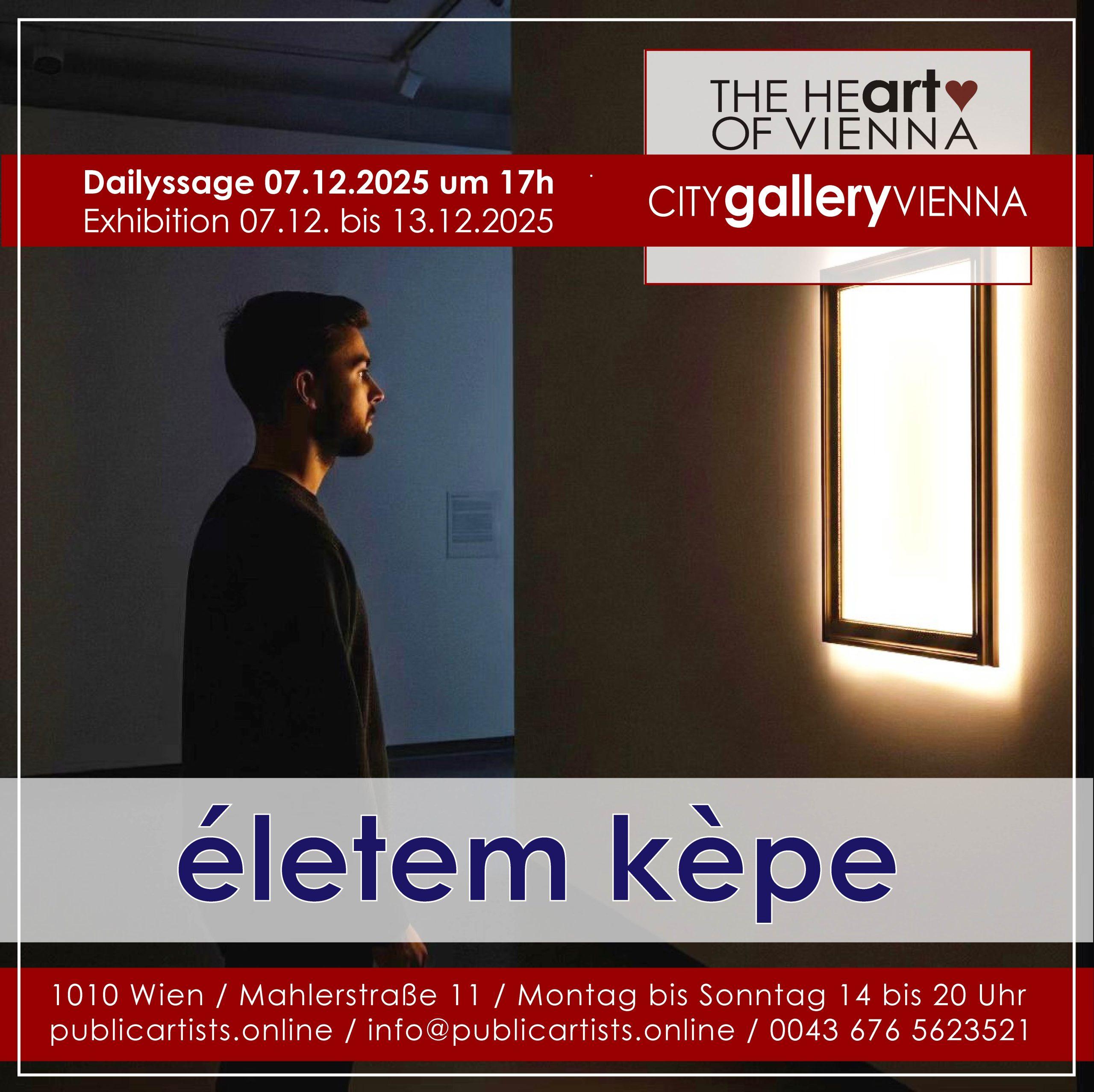 életem kèpe in der CITYgalleryVIENNA