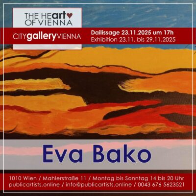 Eva Bako in der CITYgalleryVIENNA