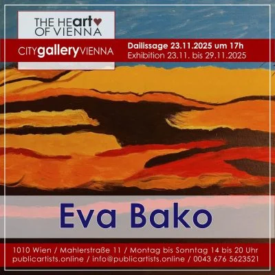 Eva Bako in der CITYgalleryVIENNA