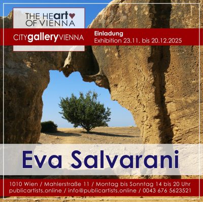 Eva Salvarani in der CITYgalleryVIENNA