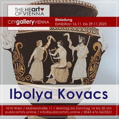 Ibolya Kovacs in der CITYgalleryVIENNA