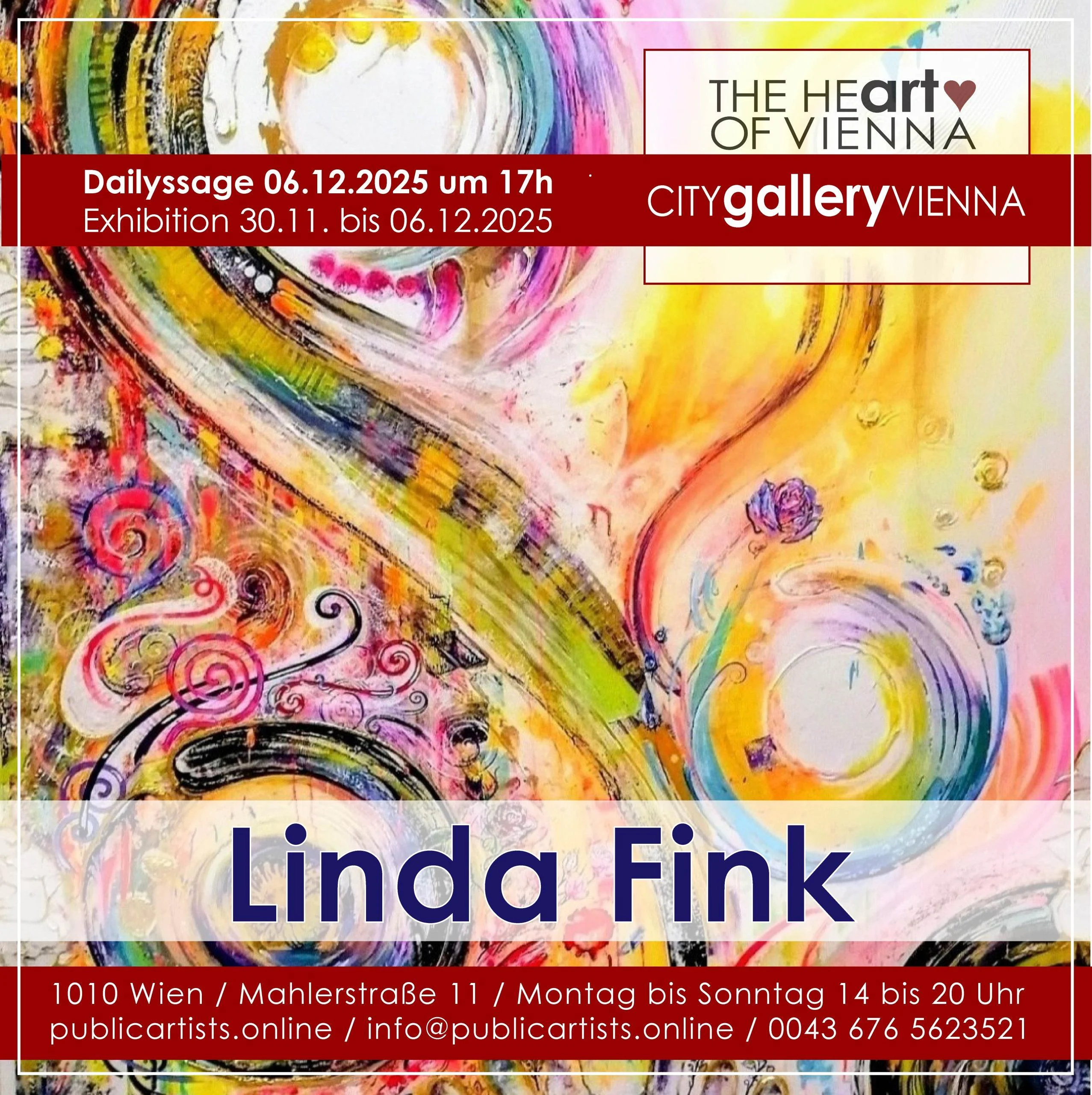 Linda Fink a CITYgalleryVIENNA-ban