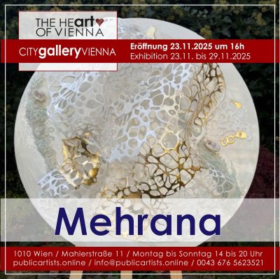 Mehrana in der CITYgalleryVIENNA