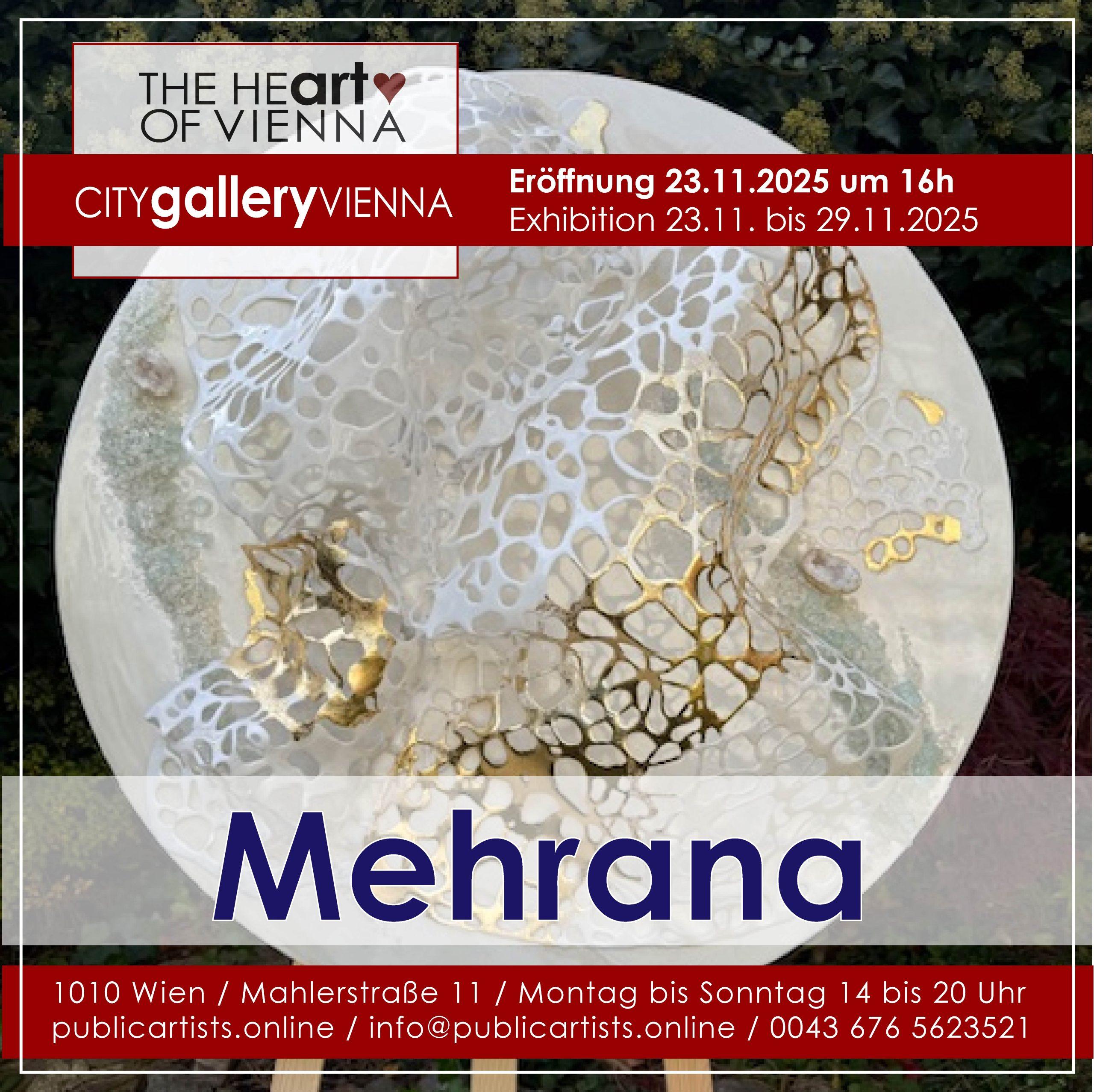 Mehrana in der CITYgalleryVIENNA