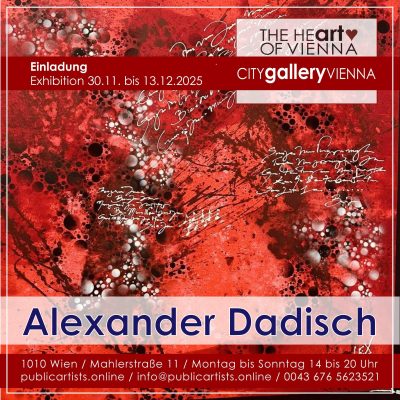 Alexander Dadisch a CITYgalleryVIENNA-ban