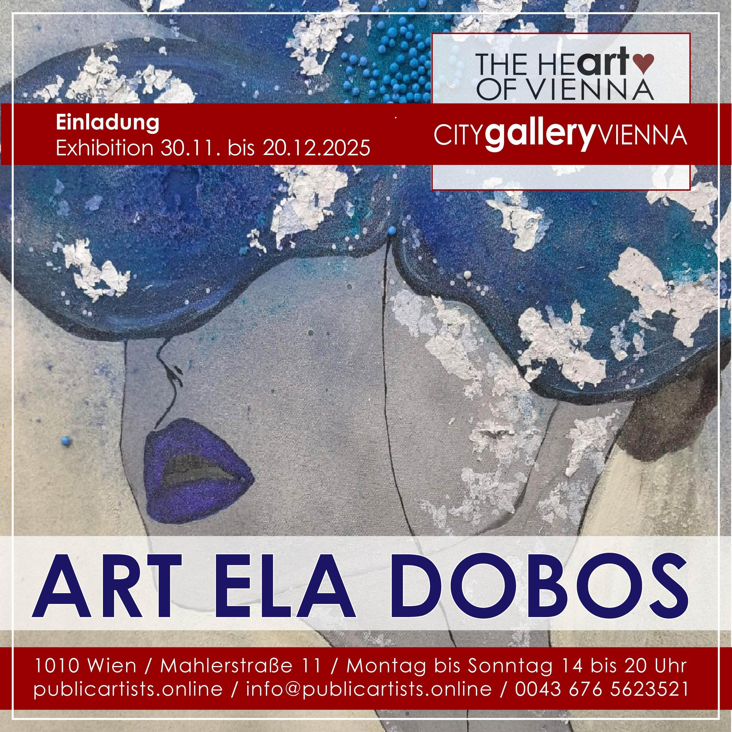 ART ELA DOBOS in der CITYgalleryVIENNA