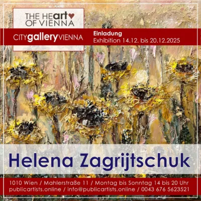 Helena Zagrijtschuk a CITYgalleryVIENNA-ban
