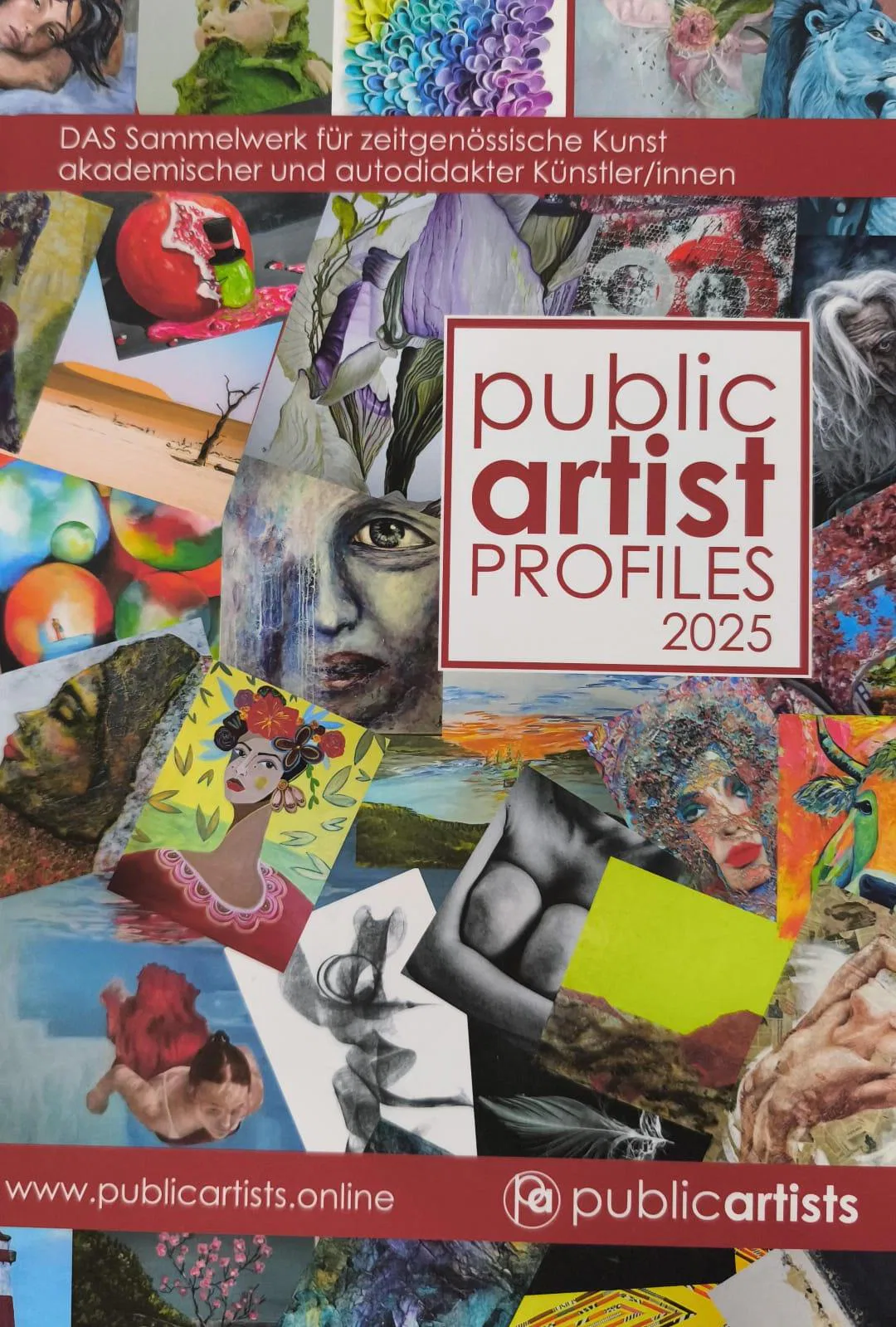 PUBLIC ARTIST PROFILES print, online und award