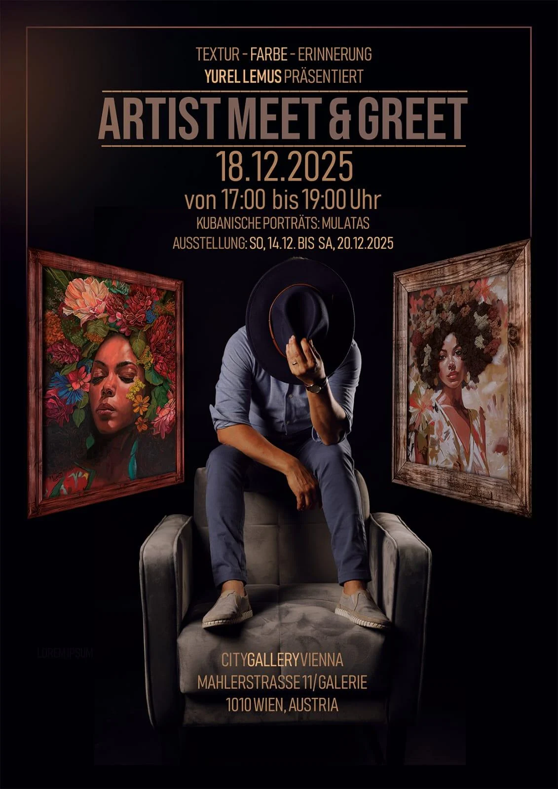 Yurel Lemus a CITYgalleryVIENNA-ban