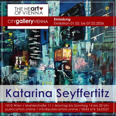 Katarina Seyffertitz in der CITYgalleryVIENNA