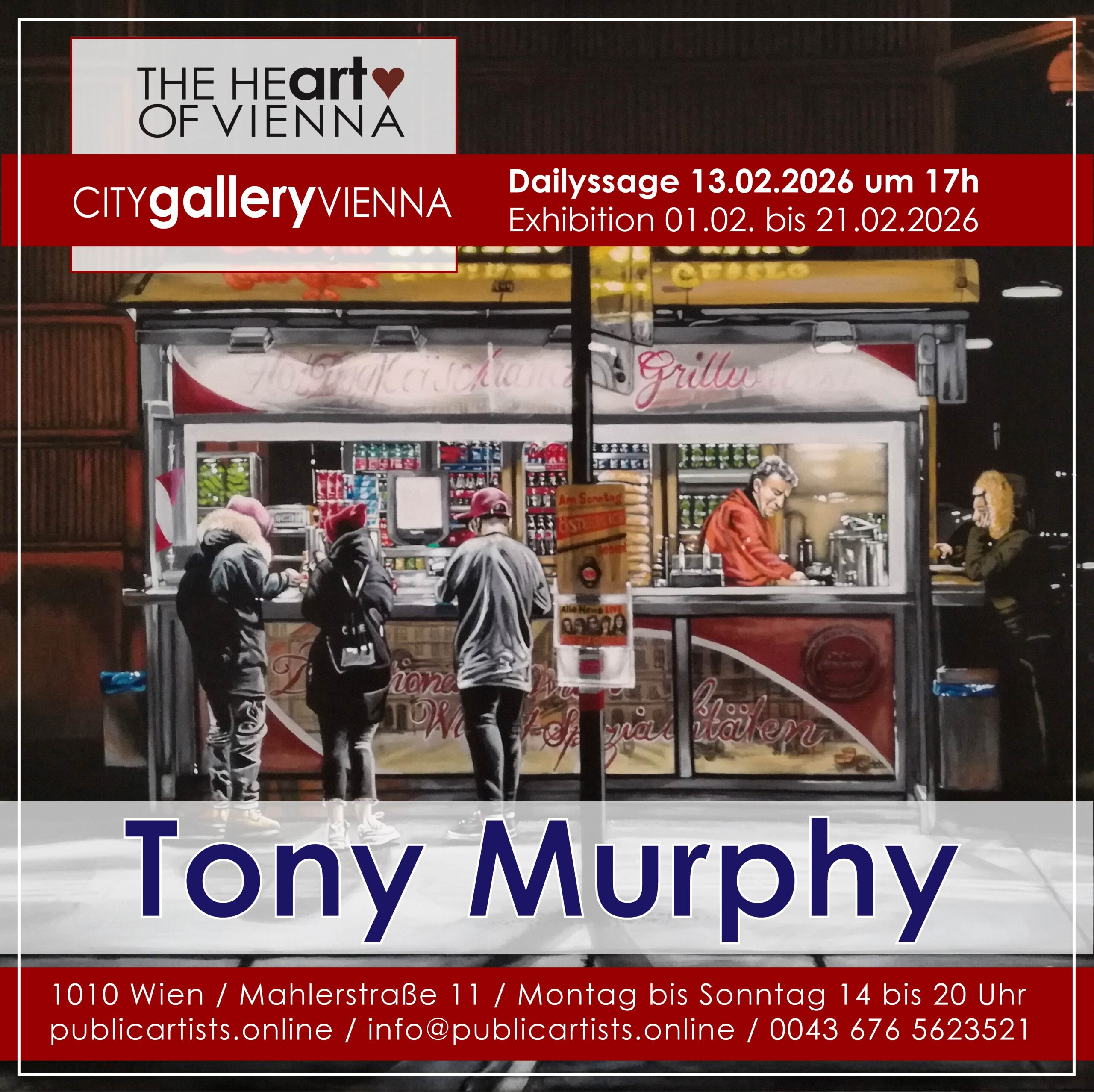 Tony Murphy v CITYgalleryVIENNA