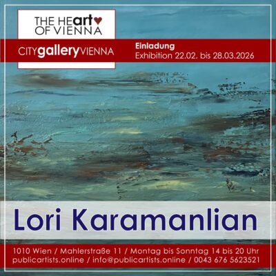 Lori Karamanlian in der CITYgalleryVIENNA
