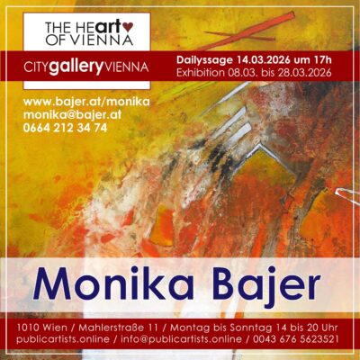 Monika Bajer in der CITYgalleryVIENNA