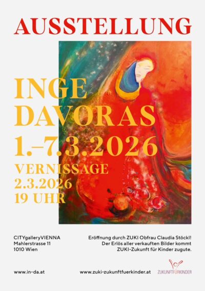 Inge Davoras in der CITYgalleryVIENNA