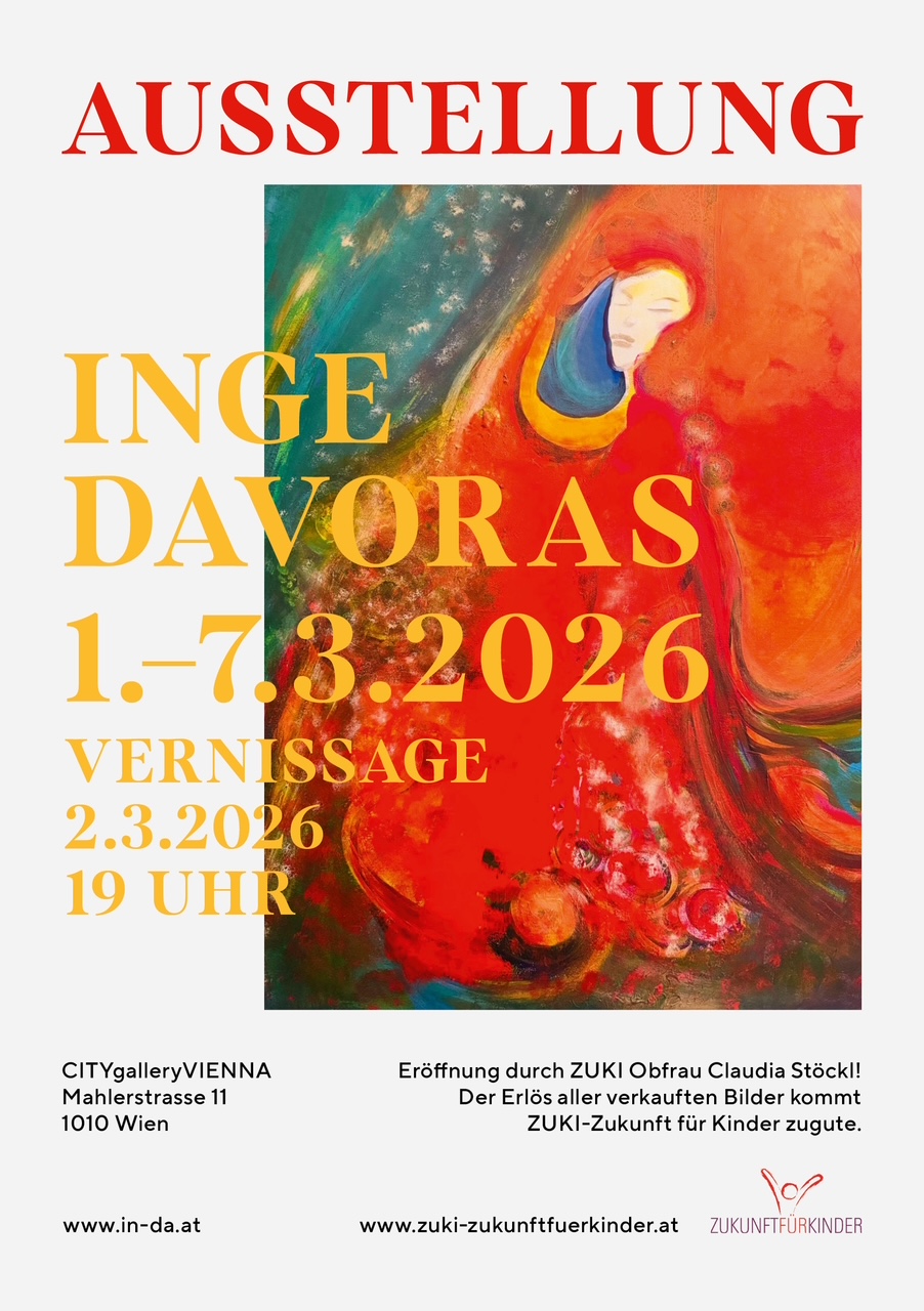 Inge Davoras in der CITYgalleryVIENNA