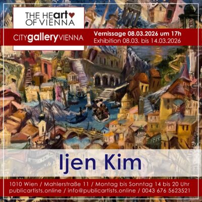 Ijen Kim in der CITYgalleryVIENNA