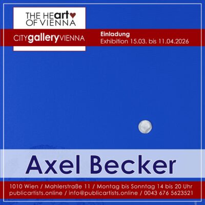Axel Becker a CITYgalleryVIENNA-ban