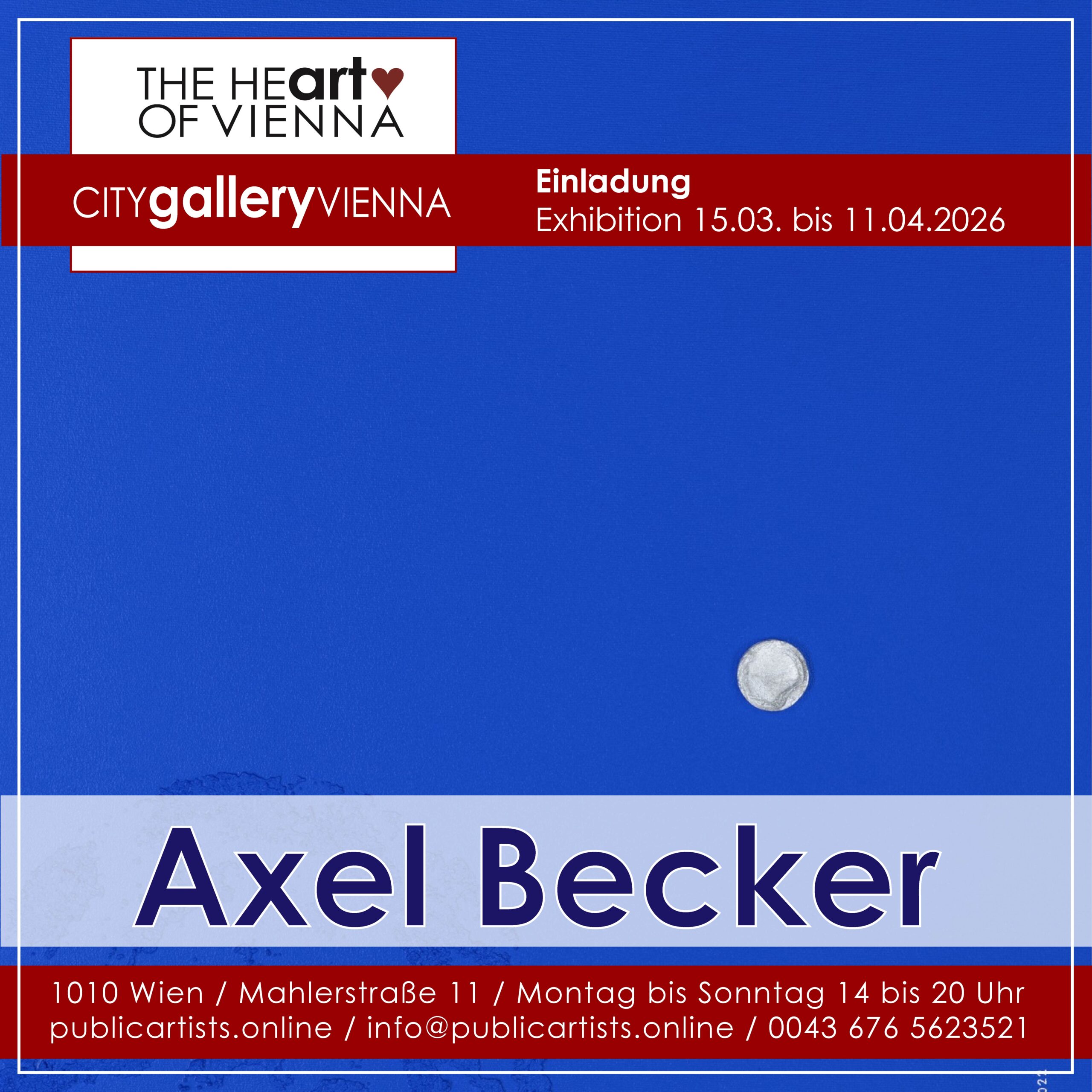 Axel Becker a CITYgalleryVIENNA-ban