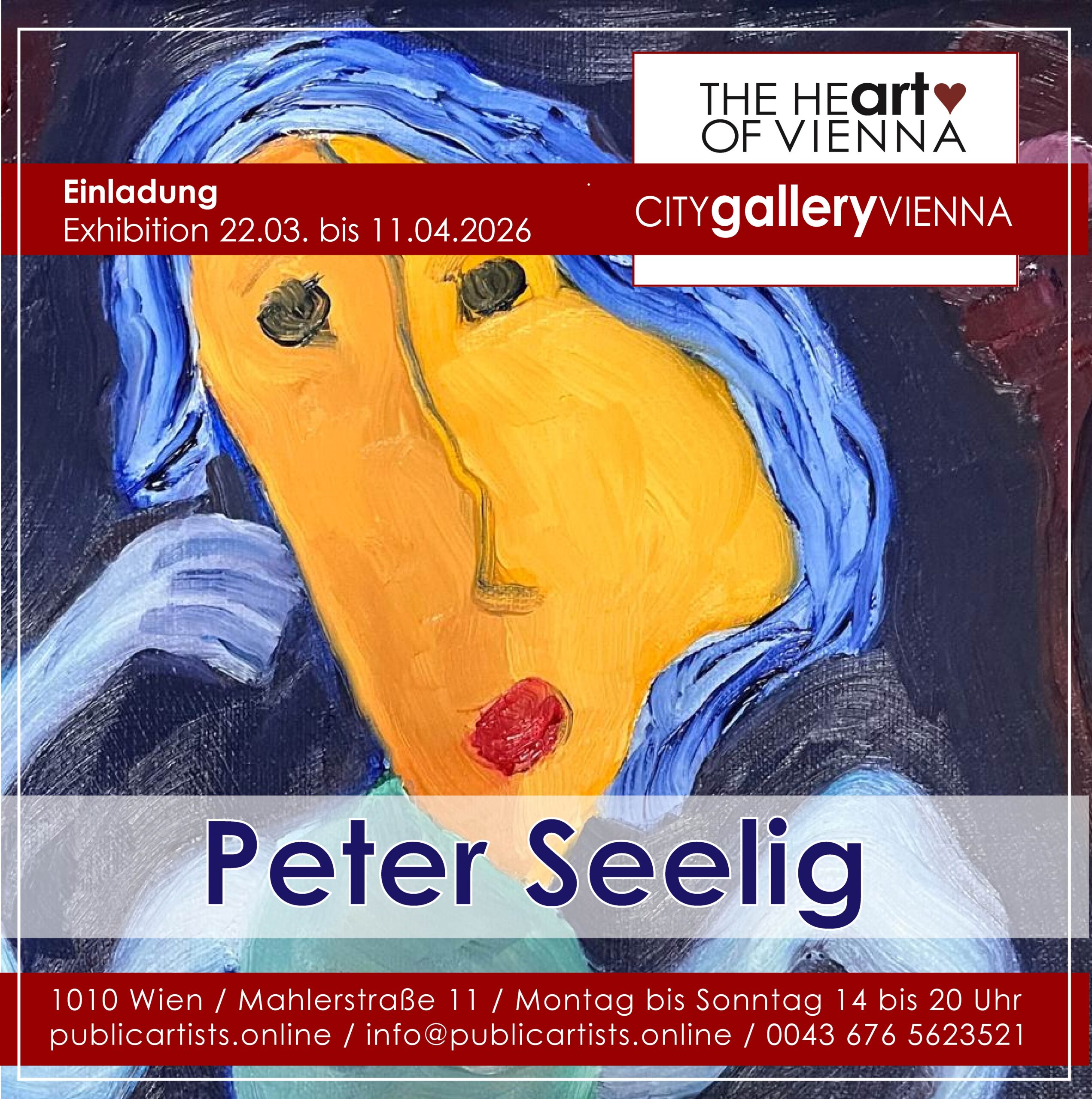 We proudly present Peter Seelig in the heART of Vienna!