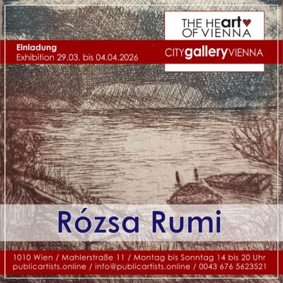 Rózsa Rumi in der CITYgalleryVIENNA