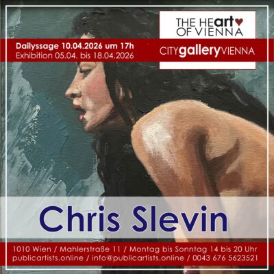 Chris Slevin in der CITYgalleryVIENNA