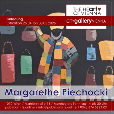 Margarethe Piechocki in der CITYgalleryVIENNA