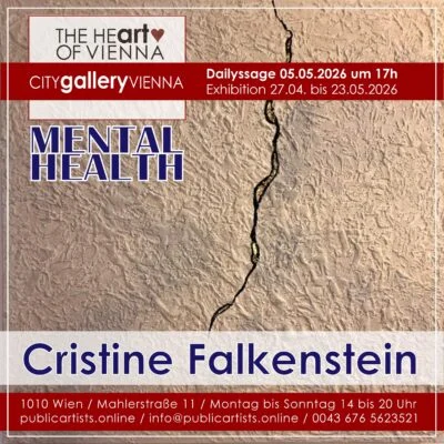 Cristine Falkenstein, CITYgalleryVIENNA’da „MENTAL HEALTH“ sergisini sunuyor