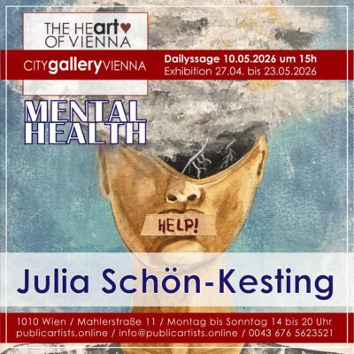 Julia Schön-Kesting zeigt „MENTAL HEALTH“ in der CITYgalleryVIENNA