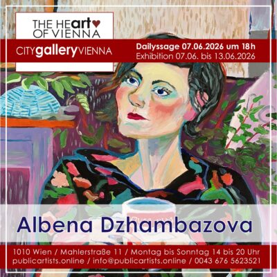 Albena Dzhambazova in the CITYgalleryVIENNA