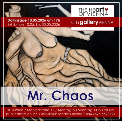 Mr Káosz a CITYgalleryVIENNA-ban