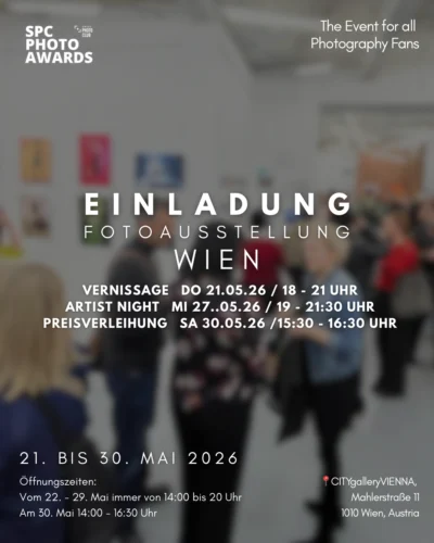 Swiss Photo Club presents the SPC Award in the CITYgalleryVIENNA