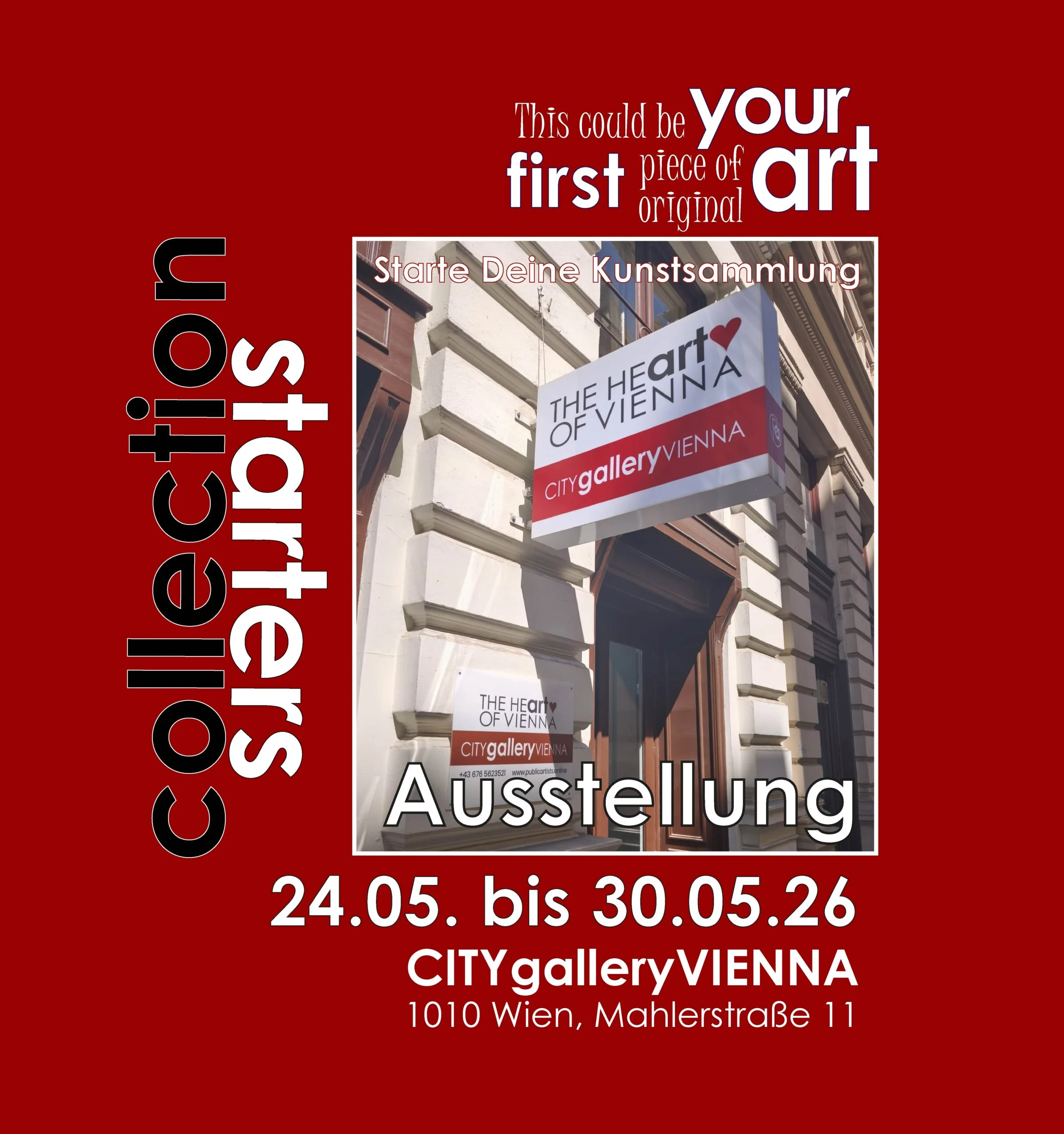 COLLECTION STARTERS alla CITYgalleryVIENNA